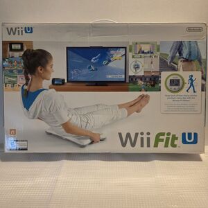 Nintendo Wii Fit U - Balance Board, Box, Feet & Manual - No Game Or Meter GREAT!